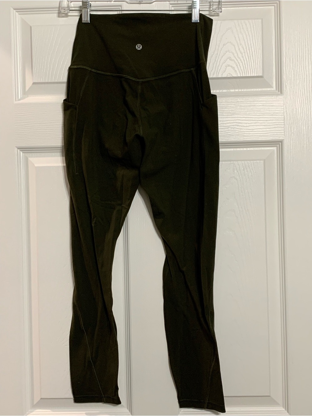lululemon athletica Olive Green High-Rise Pocket Leggings